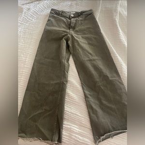 Zara marine straight jeans